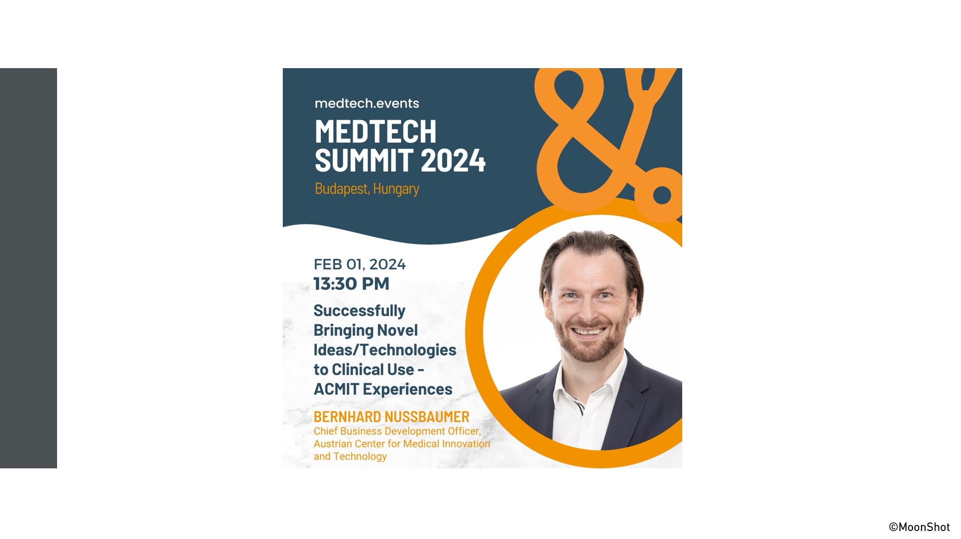 ACMIT at the MedTech Summit 2024 ACMIT.at